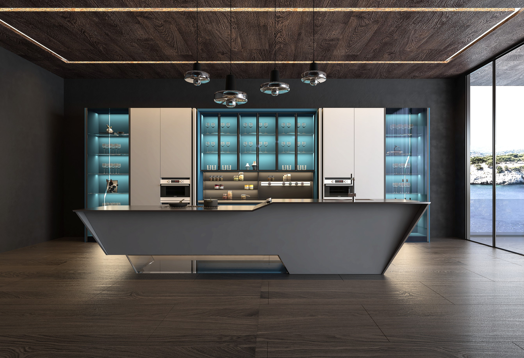 Custom Stainless‑Steel Furniture