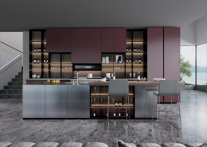 Custom Stainless‑Steel Furniture