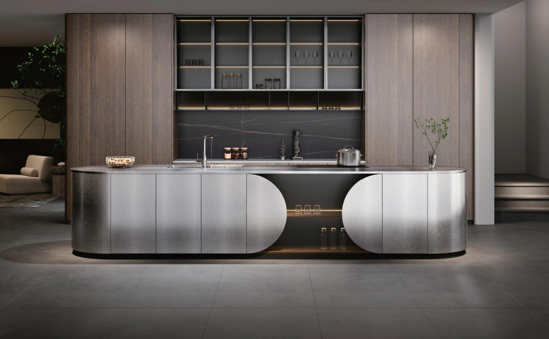 Custom Stainless‑Steel Furniture