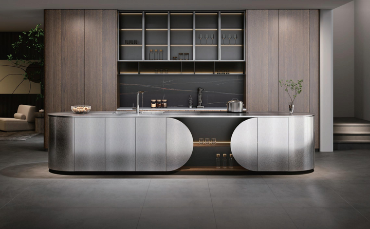 Custom Stainless‑Steel Furniture