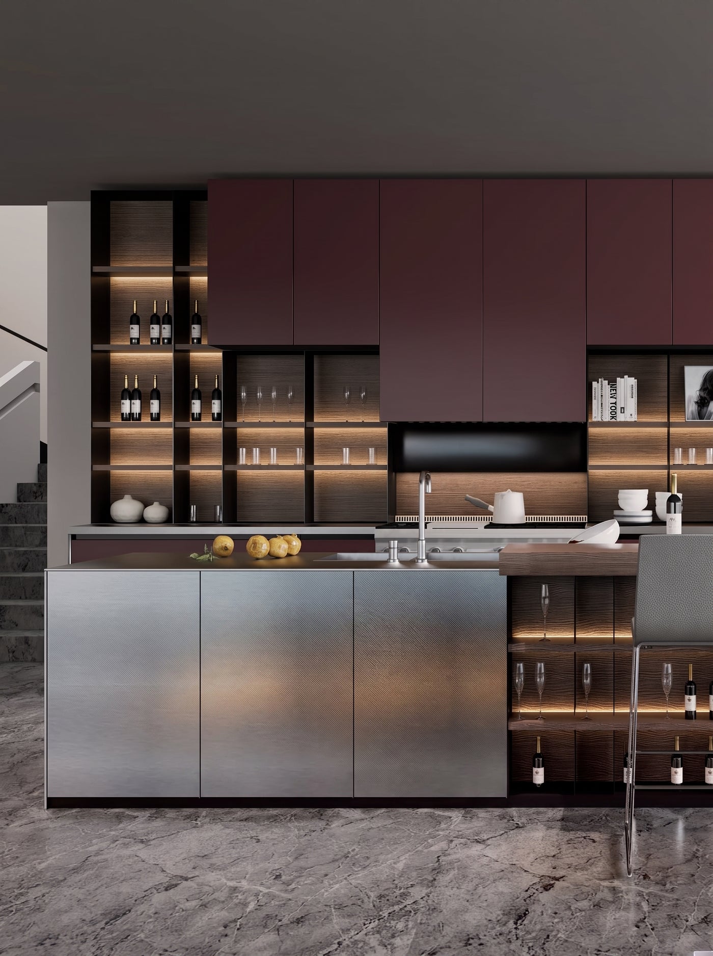 Residential Villa · Stainless‑Steel Whole‑house Customization