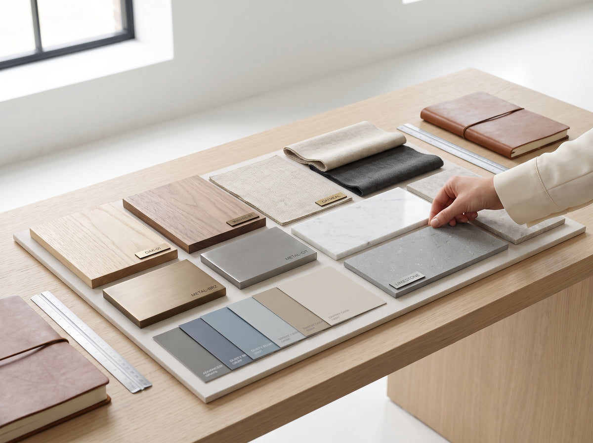 Material Boards & Swatches