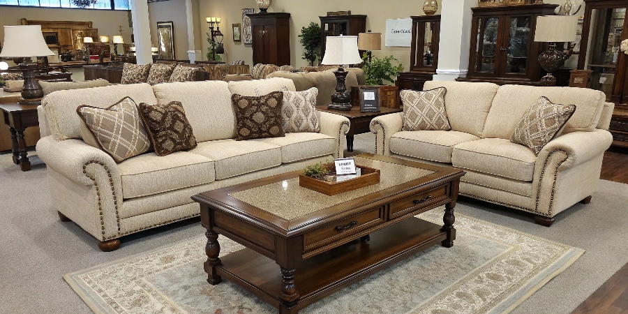 An infographic showing the process of turnkey furniture from design to installation