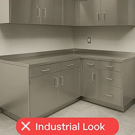 Traditional Stainless Cabinet