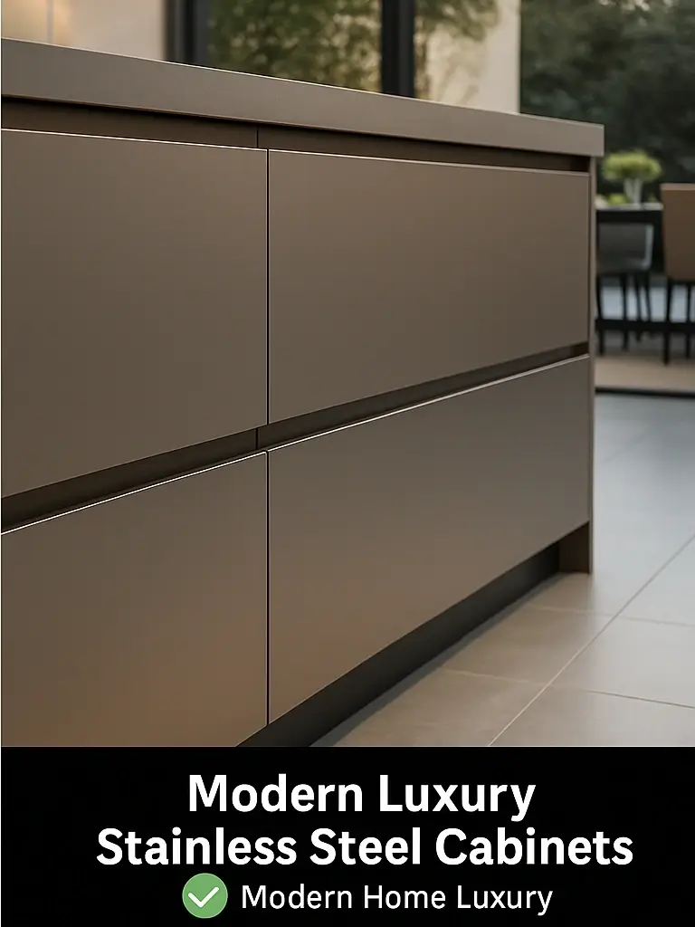 Veyra Luxe stainless steel cabinet structure