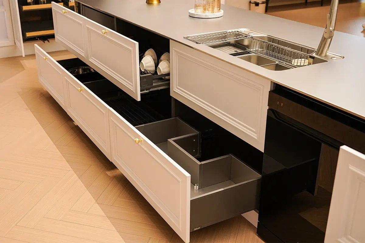 Integrated Drawer Storage System