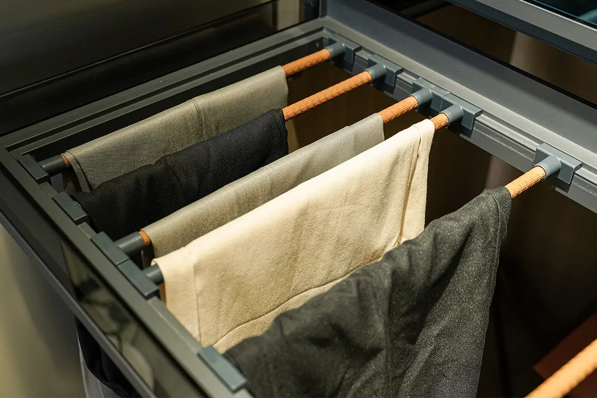 Modular Stainless Steel Wardrobe Interior System