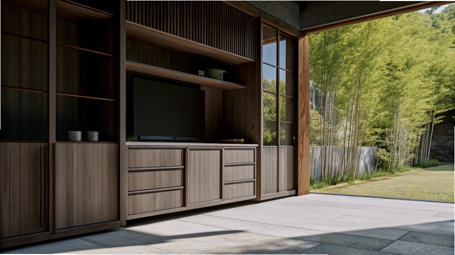 A bright, modern kitchen from a 2025 design forecast, featuring light oak, flat-panel cabinets.
